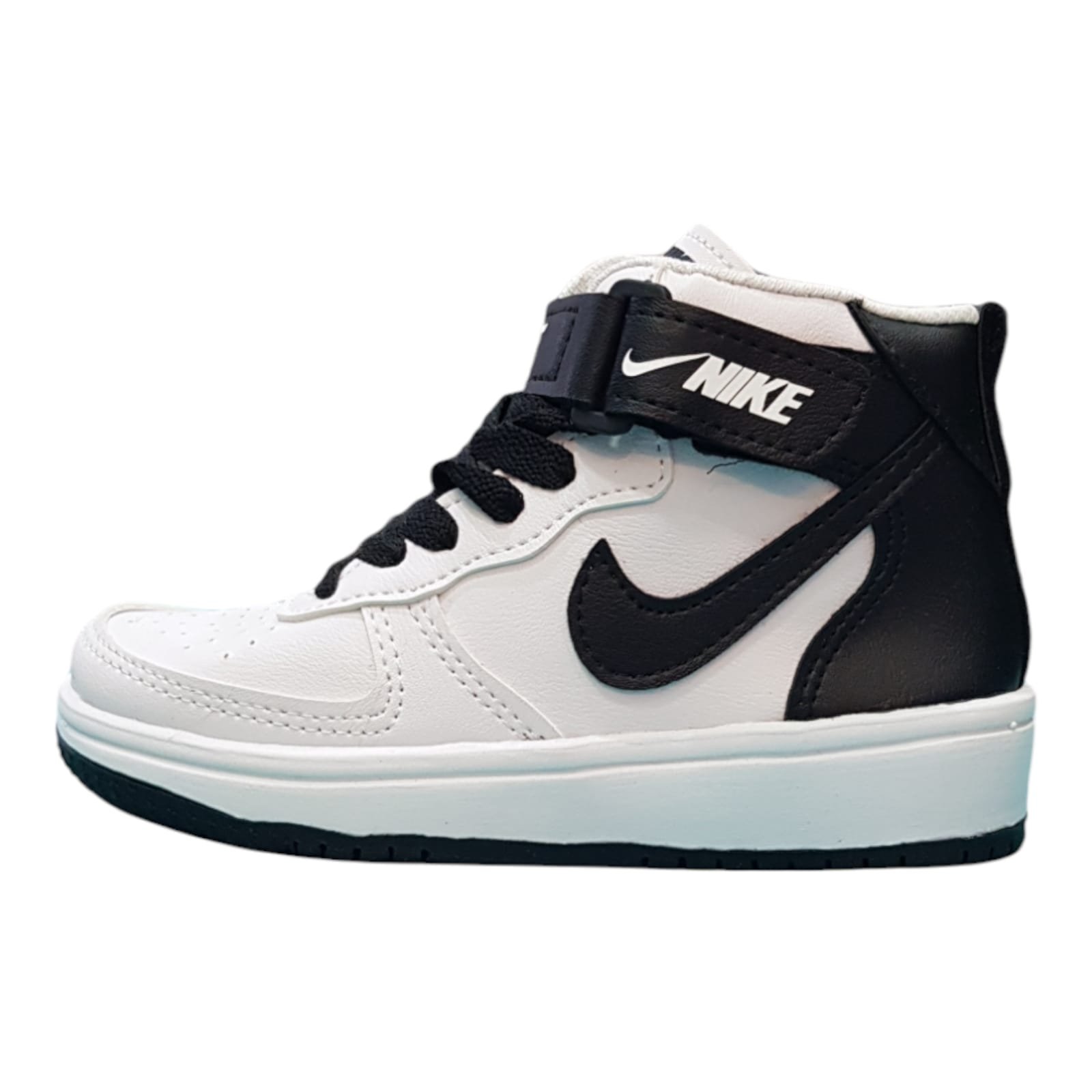 NIKE-BOTITAS-VELCRO-KIDS-NEGRO-BLANCO